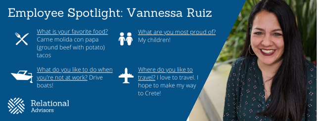 Employee Spotlight - Vannessa Ruiz